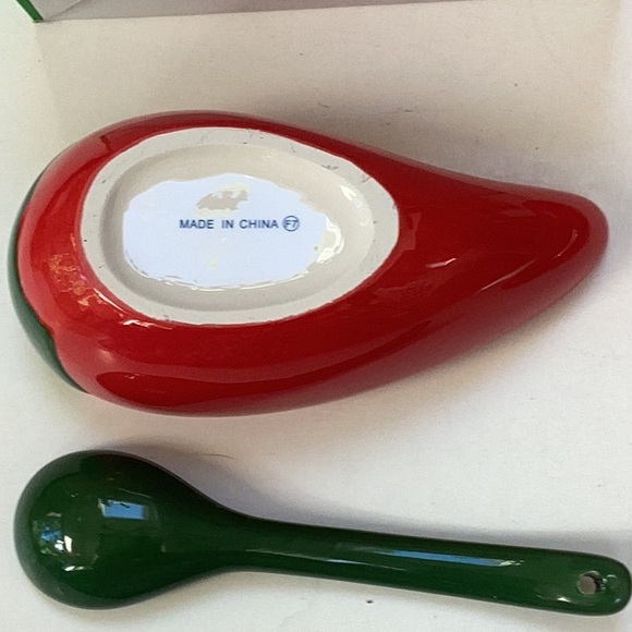 Progressive Prepworks Salsa Bowl Red Chili Pepper Shaped Serving Set NWT - Picture 3 of 10